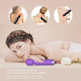 FORESTLANG Rechargeable Personal Massager - 20 Patterns & 8 Speeds, Vibrator for Her Pleasure, Quiet & Small Vibrator(Pink) FORESTLANG Rechargeable Personal Massager - 20 Patterns & 8 Speeds, Vibrator for Her Pleasure, Quiet & Small Vibrator(Pink)