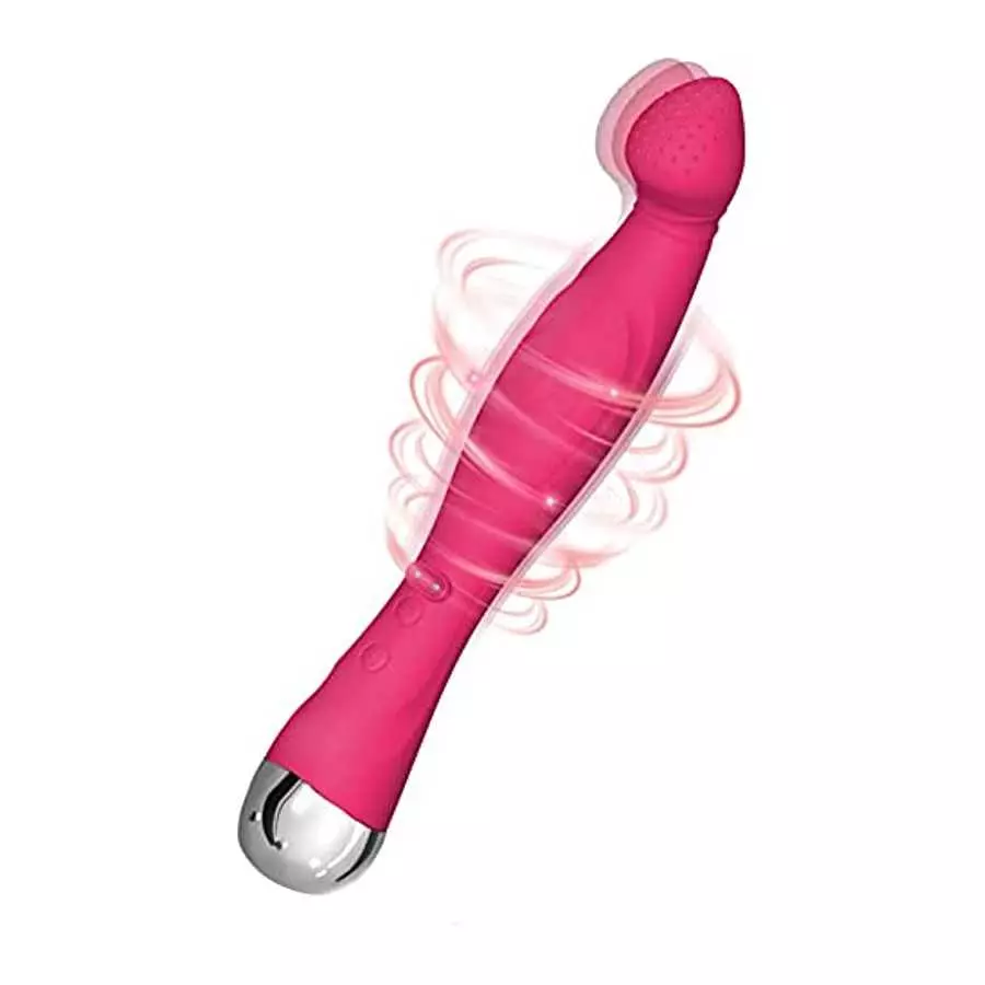 2-IN-1 G Spot Vibrator for Squirt Clitoral Vibes with Taint Teasers, 8 Seconds to Orgasm 10 Vibrations & 5 Flicking Modes Silico 2-IN-1 G Spot Vibrator for Squirt Clitoral Vibes with Taint Teasers, 8 Seconds to Orgasm 10 Vibrations & 5 Flicking Modes Silico
