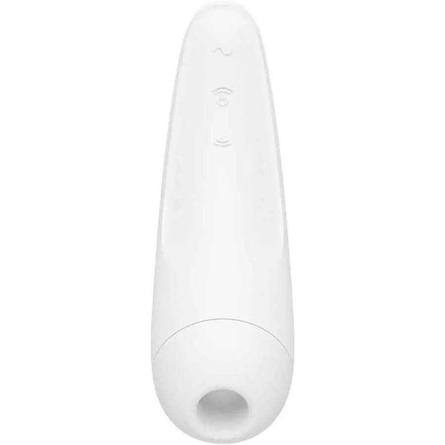 Satisfyer Curvy 2+ Air-Pulse Clitoris Stimulating Vibrator with App Control - Clitoral Sucking Pressure-Wave Technology & Vibrat