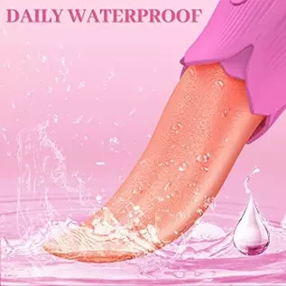 Clitoral Vibrator, Tongue Licking Sex Toy, Realistic high Simulation Tongue Blowjob Toys,2 in 1 Upgrade Sex Stimulator for Women Clitoral Vibrator, Tongue Licking Sex Toy, Realistic high Simulation Tongue Blowjob Toys,2 in 1 Upgrade Sex Stimulator for Women