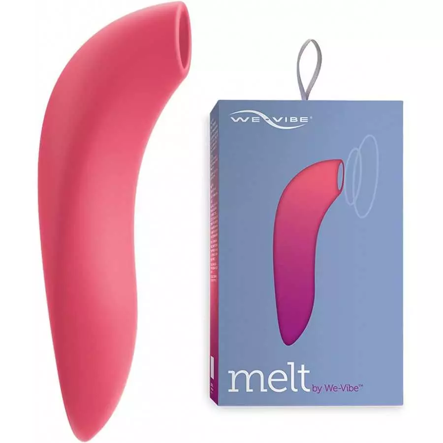 We-Vibe Melt Clitoral Sucking Vibrator Clit Massaging App Controlled Smart Toy, Midnight Blue We-Vibe Melt Clitoral Sucking Vibrator Clit Massaging App Controlled Smart Toy, Midnight Blue