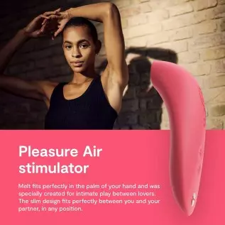 We-Vibe Melt Clitoral Sucking Vibrator Clit Massaging App Controlled Smart Toy, Midnight Blue We-Vibe Melt Clitoral Sucking Vibrator Clit Massaging App Controlled Smart Toy, Midnight Blue