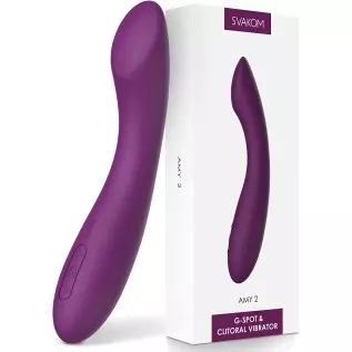 Gspot Vibrator Dildo Sex Toys - SVAKOM Female Vibrating Dildos Clit Personal Massager for Women with 5 * 5 Playful Vibration - C