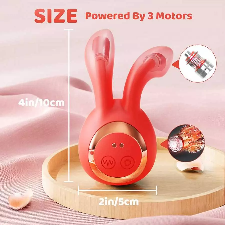 Sex Toys Rabbit Vibrator Clitoral and G Spot Sex Toys for Clit G Spot Stimulation, SUNFOME Adult Sex Toys with 5 Mode on C Spot 