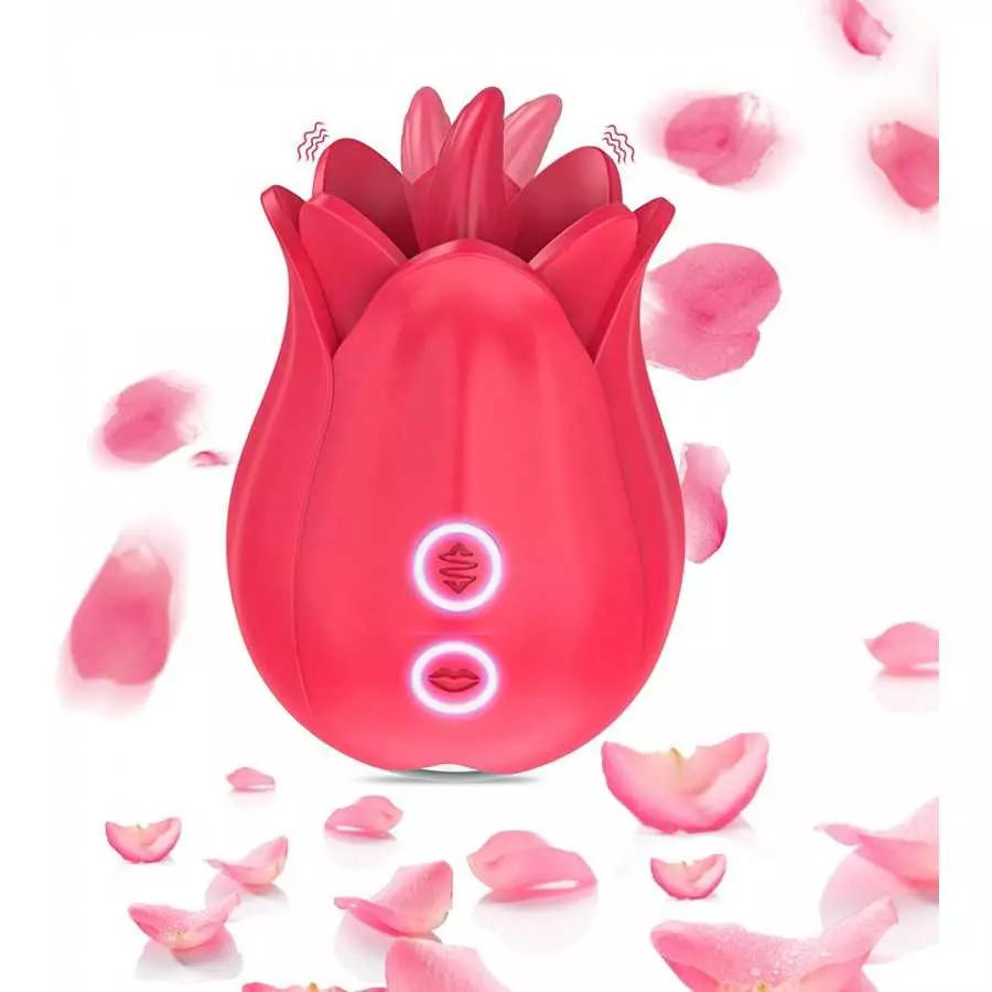 Rose Toy Vibrator for Women,Roses Shape Clitoralis Tongue Lick Rechargeable Waterproof Adult Sex Toys for Women Couples Vibrator Rose Toy Vibrator for Women,Roses Shape Clitoralis Tongue Lick Rechargeable Waterproof Adult Sex Toys for Women Couples Vibrator