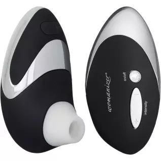  W500 Clitoral Sucking Toy - with Swarovski - Clit Stimulator with 12 Suction Speeds - Waterproof Sucker Vibrator - Vib