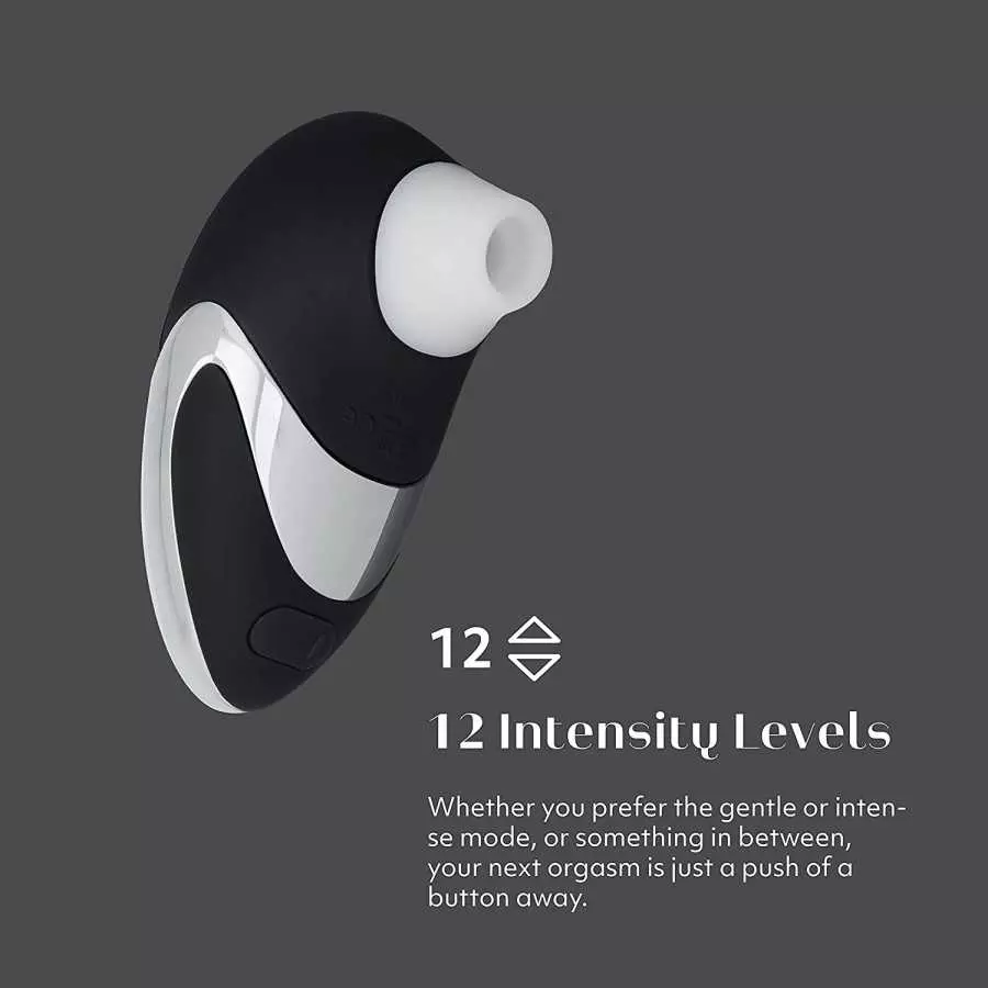 Womanizer W500 Clitoral Sucking Toy - with Swarovski - Clit Stimulator with 12 Suction Speeds - Waterproof Sucker Vibrator - Vib