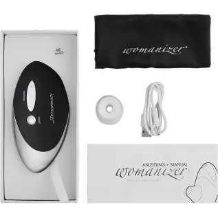 Womanizer W500 Clitoral Sucking Toy - with Swarovski - Clit Stimulator with 12 Suction Speeds - Waterproof Sucker Vibrator - Vib Womanizer W500 Clitoral Sucking Toy - with Swarovski - Clit Stimulator with 12 Suction Speeds - Waterproof Sucker Vibrator - Vib