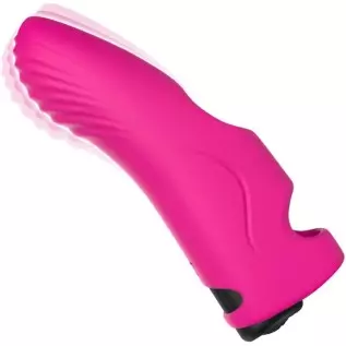 Finger Silicone Vibrator, Stimulate Women Clitoris Nipples and Anal, Magnetic USB Rechargeable Detachable Bullet Vibrator, Adult