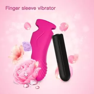 Finger Silicone Vibrator, Stimulate Women Clitoris Nipples and Anal, Magnetic USB Rechargeable Detachable Bullet Vibrator, Adult