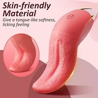 Clitoral Tongue Licking Vibrator,Realistic Vibrators with 10 Vibration Modes,Vaginal Nipples Clitoral Stimulator Rechargeable & Clitoral Tongue Licking Vibrator,Realistic Vibrators with 10 Vibration Modes,Vaginal Nipples Clitoral Stimulator Rechargeable &