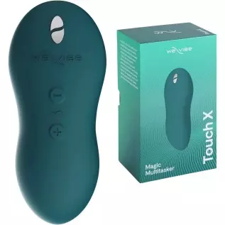 We-Vibe Touch X Mini Clitoral Vibrator Powerful Clitoris Massaging Toy Massager, Green Velvet