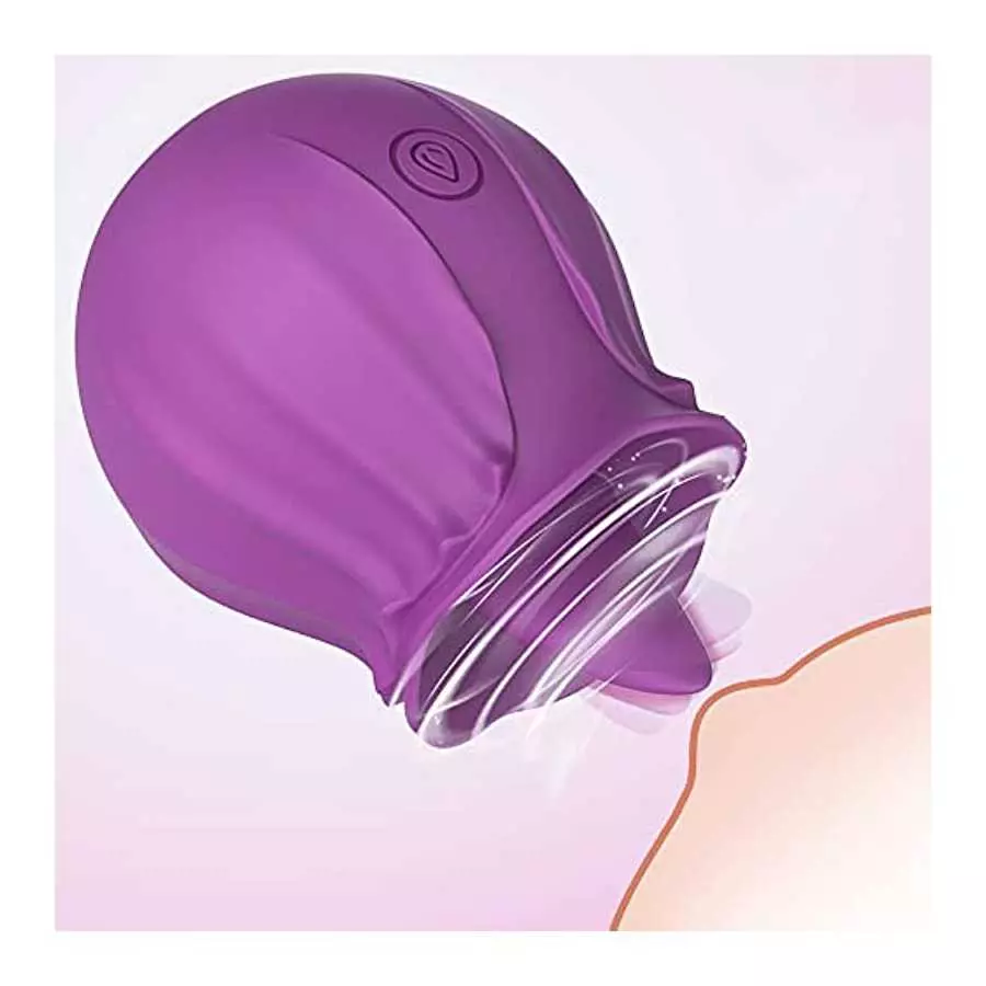 Feelingirl G spot Vibrator Clitoral Tongue Vibrator, Mini Vibrator for Clit Stimulator-Sex Toy for Women& Couples USB Magnetic R