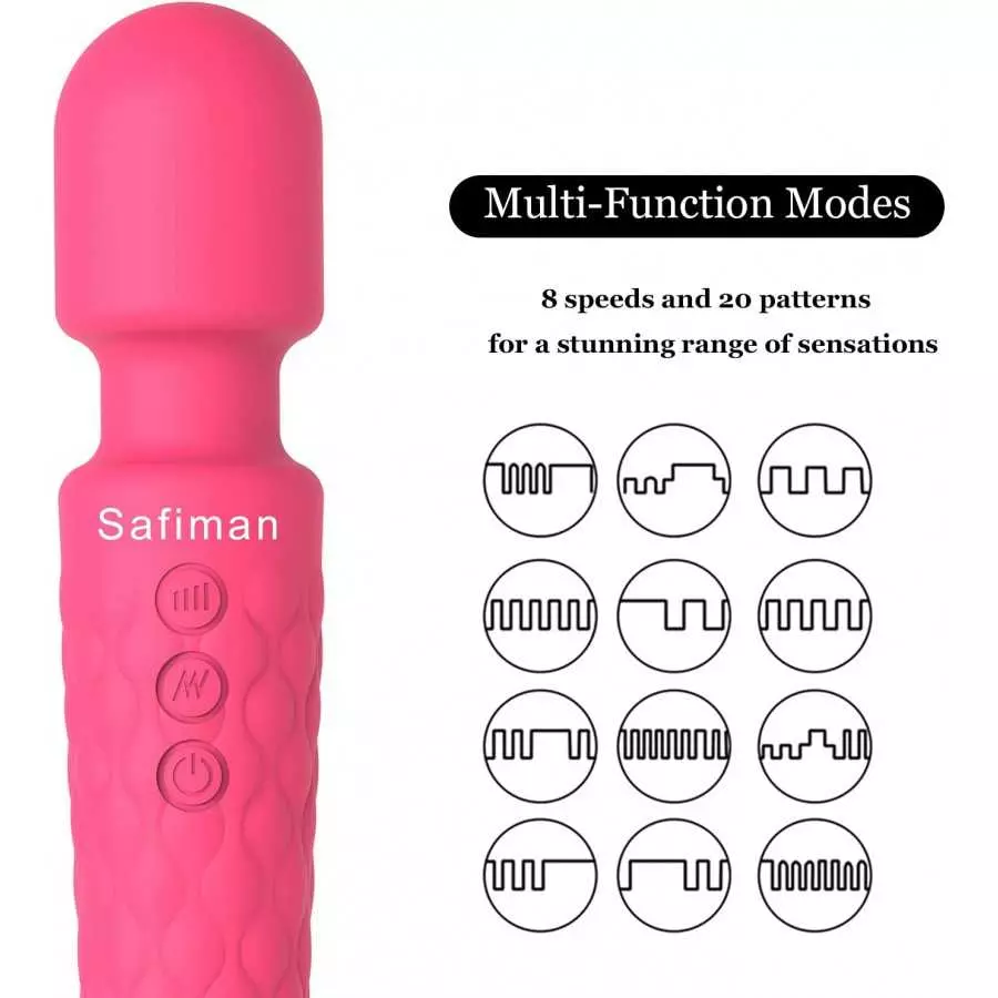 Safiman Bullet Vagina Stimulator Rose Vibrator Adult Massager Wand Magic Waterproof 20 Vibration Nipple Rabbit Pocket roket G Sp