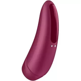 Satisfyer Curvy 1+ Air-Pulse Clitoris Stimulating Vibrator with App Control - Clitoral Sucking Pressure-Wave Technology & Vibrat Satisfyer Curvy 1+ Air-Pulse Clitoris Stimulating Vibrator with App Control - Clitoral Sucking Pressure-Wave Technology & Vibrat