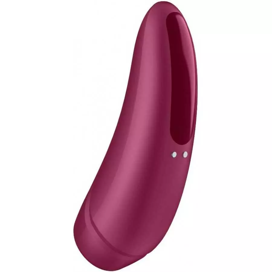 Satisfyer Curvy 1+ Air-Pulse Clitoris Stimulating Vibrator with App Control - Clitoral Sucking Pressure-Wave Technology & Vibrat