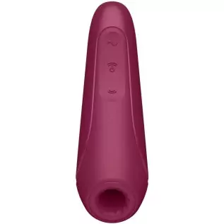 Satisfyer Curvy 1+ Air-Pulse Clitoris Stimulating Vibrator with App Control - Clitoral Sucking Pressure-Wave Technology & Vibrat Satisfyer Curvy 1+ Air-Pulse Clitoris Stimulating Vibrator with App Control - Clitoral Sucking Pressure-Wave Technology & Vibrat