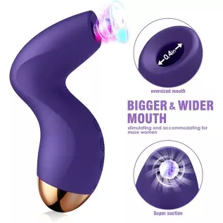 Clitoral Vibrator Sucking Sex Toy - SVAKOM Pulse Pure Nipple Clit Sucker Clitoralis Stimulator Vibrators with 5 * 3 Suction for Clitoral Vibrator Sucking Sex Toy - SVAKOM Pulse Pure Nipple Clit Sucker Clitoralis Stimulator Vibrators with 5 * 3 Suction for