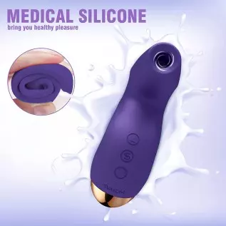 Clitoral Vibrator Sucking Sex Toy - SVAKOM Pulse Pure Nipple Clit Sucker Clitoralis Stimulator Vibrators with 5 * 3 Suction for Clitoral Vibrator Sucking Sex Toy - SVAKOM Pulse Pure Nipple Clit Sucker Clitoralis Stimulator Vibrators with 5 * 3 Suction for