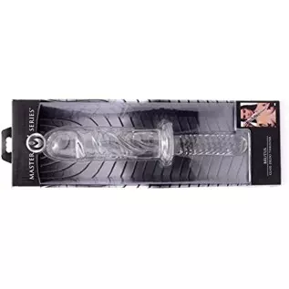 Master Series Brutus Glass Dildo Thruster Master Series Brutus Glass Dildo Thruster
