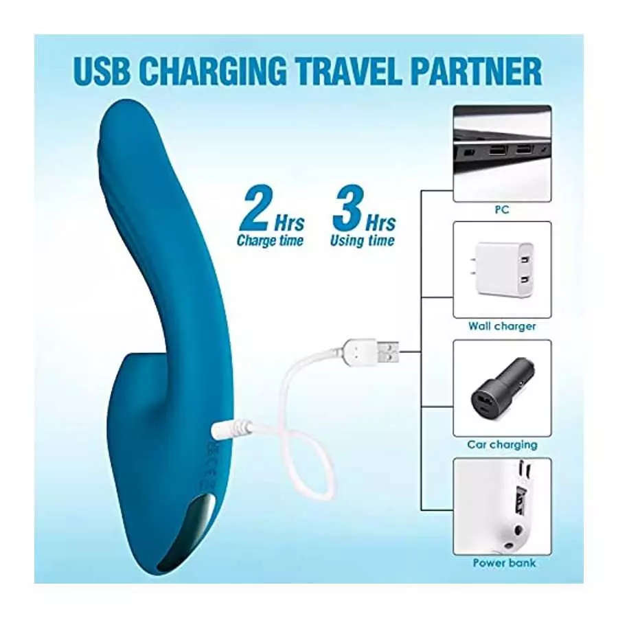 Clitoral Sucking Vibrator Sex Toys for Women - QUZAR 2023 Newly Pulse Pure G Spot Vibrator Dildo with 10 Suction Vibration & 7 T