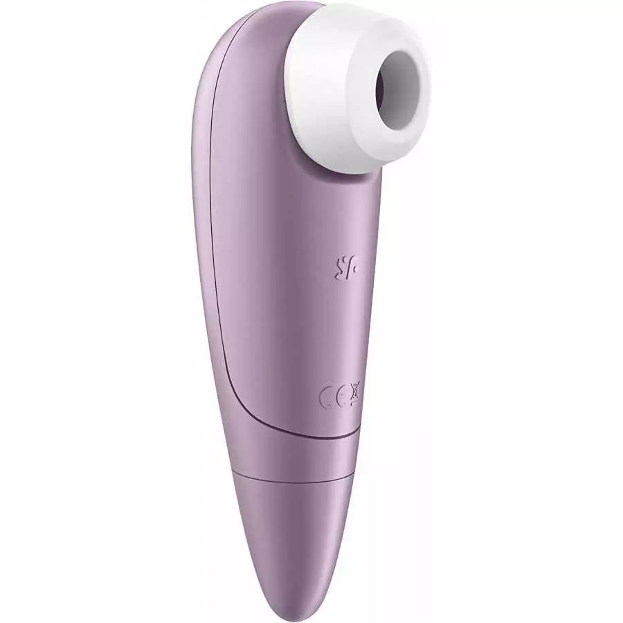 Satisfyer Number One - Air-Pulse Clitoris Stimulator - Non-Contact Clitoral Sucking Pressure-Wave Technology, Waterproof (Violet