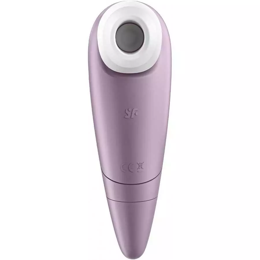 Satisfyer Number One - Air-Pulse Clitoris Stimulator - Non-Contact Clitoral Sucking Pressure-Wave Technology, Waterproof (Violet