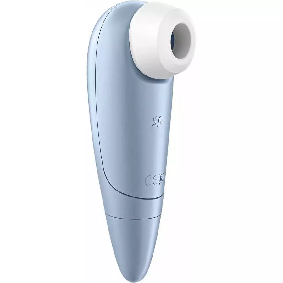 Satisfyer Number One - Air-Pulse Clitoris Stimulator - Non-Contact Clitoral Sucking Pressure-Wave Technology, Waterproof (Violet