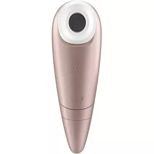 Satisfyer Number One - Air-Pulse Clitoris Stimulator - Non-Contact Clitoral Sucking Pressure-Wave Technology, Waterproof (Violet