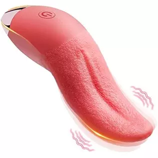 Clitoral Vibrator,Realistic Vibrator with 10 Vibration Modes ,Clitoralis Stimulator for Women,Clitoral Tongue Licking Vibrator,S