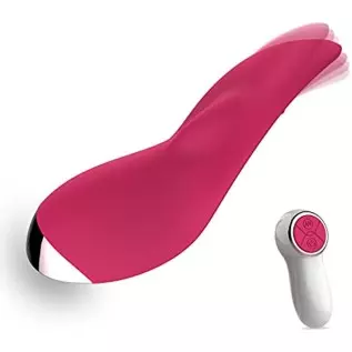 Clitoral Licking Vibrator for Women with 10 Vibration Modes,2 in1 Licking & Remote Control Vibrators,IPX6 Waterproof Wearable Ro