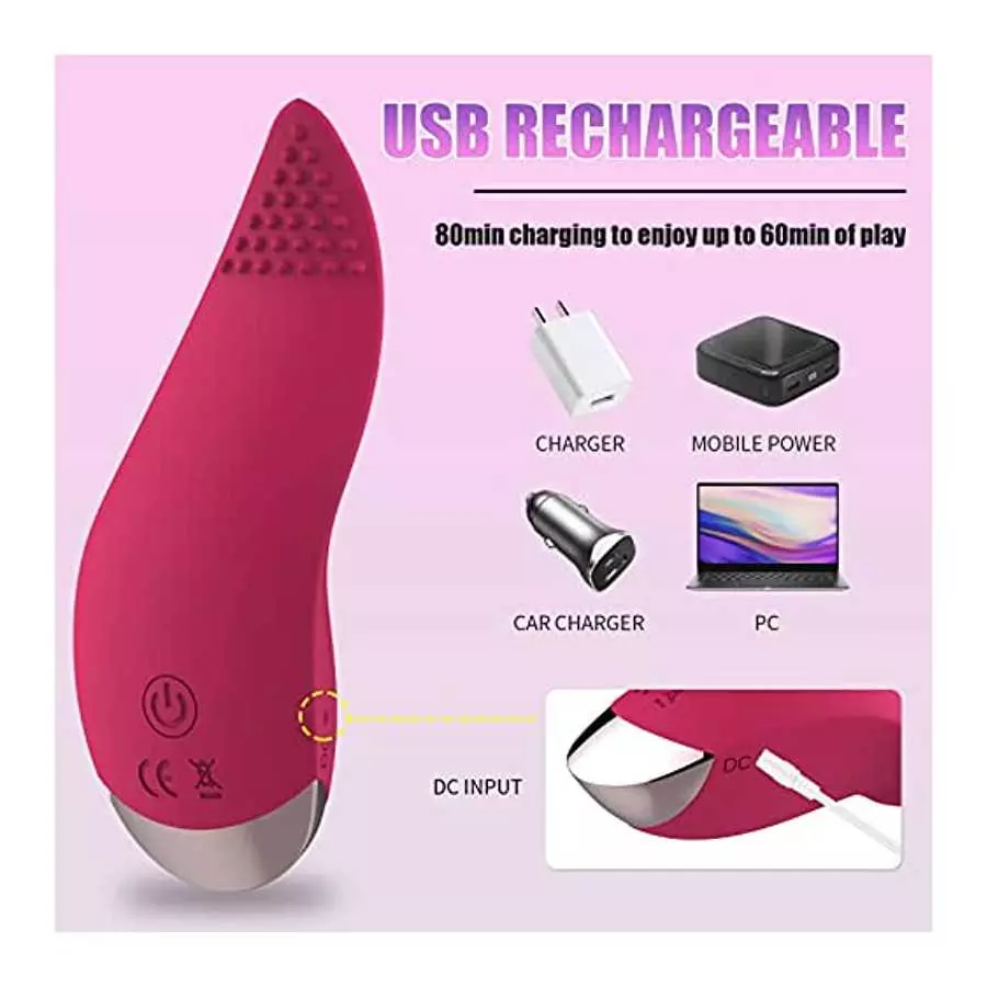 Clitoral Licking Vibrator for Women with 10 Vibration Modes,2 in1 Licking & Remote Control Vibrators,IPX6 Waterproof Wearable Ro