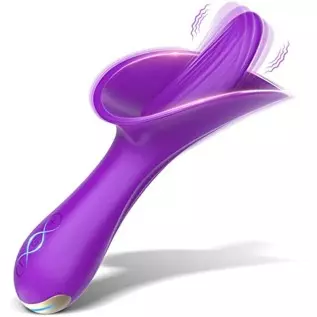 Women Sex Toy Clitoral Stimulator with 10 Vibrating Modes, Nipple Anal Clit Vibrator Couple Flirting Adult Toy. Rechargeable Qui