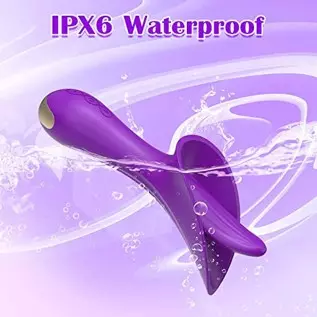 Women Sex Toy Clitoral Stimulator with 10 Vibrating Modes, Nipple Anal Clit Vibrator Couple Flirting Adult Toy. Rechargeable Qui