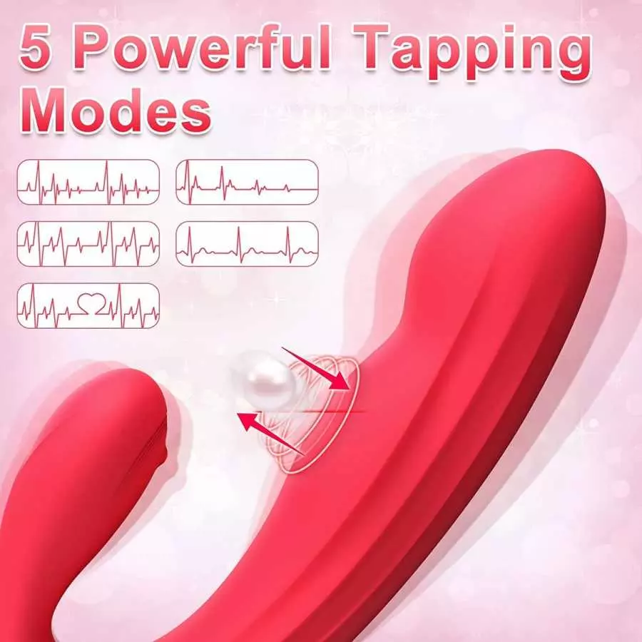 Rabbit G Spot Vibrators Sex Toys for Woman with 10 Vibration Modes Triple Stimulator Waterproof Rechargeable Powerful Dual Motor
