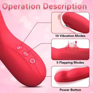 Rabbit G Spot Vibrators Sex Toys for Woman with 10 Vibration Modes Triple Stimulator Waterproof Rechargeable Powerful Dual Motor Rabbit G Spot Vibrators Sex Toys for Woman with 10 Vibration Modes Triple Stimulator Waterproof Rechargeable Powerful Dual Motor