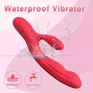 Rabbit G Spot Vibrators Sex Toys for Woman with 10 Vibration Modes Triple Stimulator Waterproof Rechargeable Powerful Dual Motor Rabbit G Spot Vibrators Sex Toys for Woman with 10 Vibration Modes Triple Stimulator Waterproof Rechargeable Powerful Dual Motor