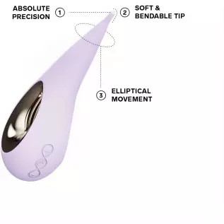 LELO DOT Clitoral Pinpoint Vibrator for Women, Sex Toy with Elliptical Motion and 8 Pleasure Settings, Clitoris Stimulator Adult LELO DOT Clitoral Pinpoint Vibrator for Women, Sex Toy with Elliptical Motion and 8 Pleasure Settings, Clitoris Stimulator Adult
