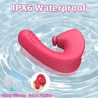 Clitoral G Spot Dildo Vibrator Sex Toys for Women with 7 Powerful Modes, Tapping & Vibrating Dual Stimulation Clit Anal Couple V Clitoral G Spot Dildo Vibrator Sex Toys for Women with 7 Powerful Modes, Tapping & Vibrating Dual Stimulation Clit Anal Couple V