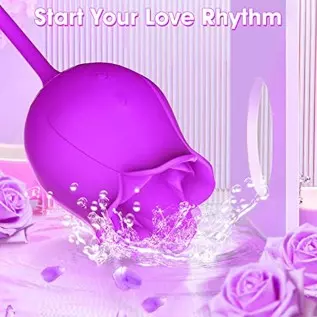 Rose Toy Vibrator for Women - Rose Toy, Rose Sex Stimulator for Women G Spot Rose Vibrator, Clitoral Vibrator Dildo Stimulator V Rose Toy Vibrator for Women - Rose Toy, Rose Sex Stimulator for Women G Spot Rose Vibrator, Clitoral Vibrator Dildo Stimulator V