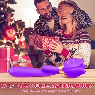 Rose Toy Vibrator for Woman, 3 in 1 Clitoral Stimulator Thrusting G Spot Dildo Vibrator with 10 Modes, Rose Adult Sex Toys Game, Rose Toy Vibrator for Woman, 3 in 1 Clitoral Stimulator Thrusting G Spot Dildo Vibrator with 10 Modes, Rose Adult Sex Toys Game,