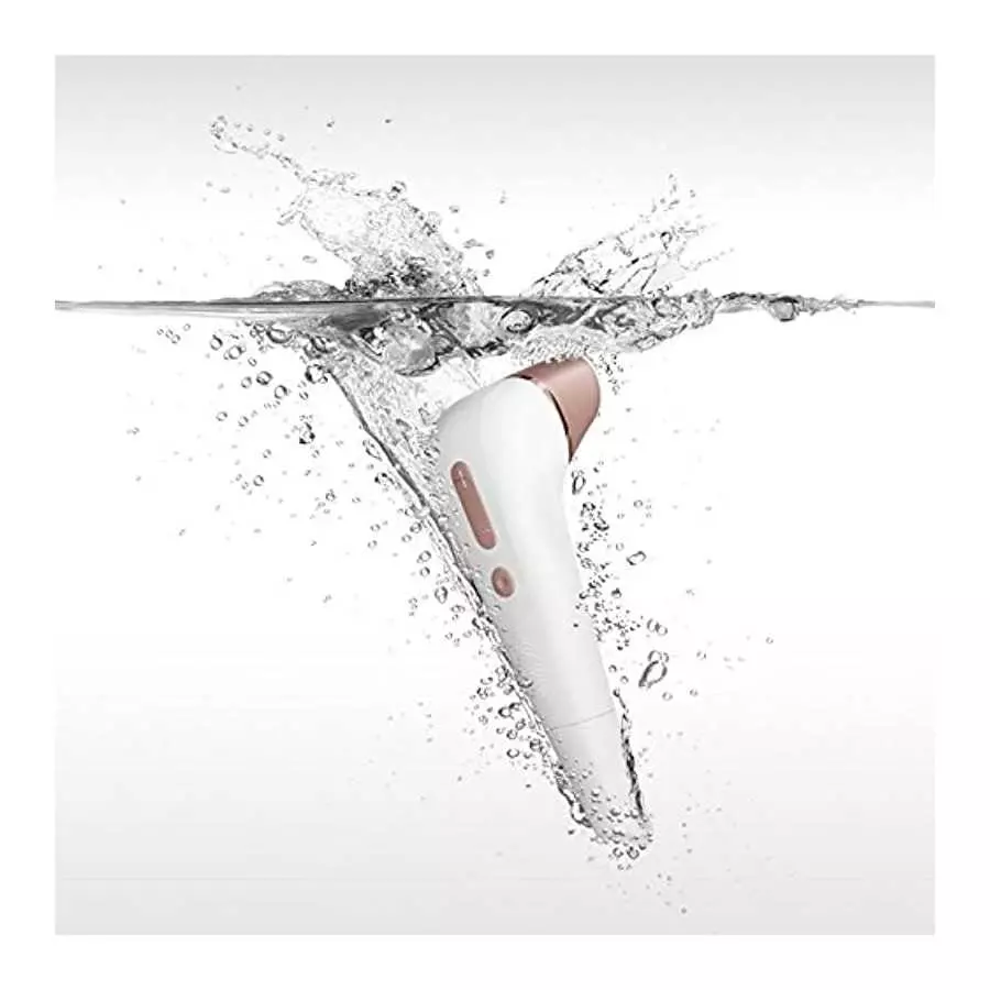 Satisfyer Number Two Air-Pulse Clitoris Stimulator - Non-Contact Clitoral Sucking Pressure-Wave Technology, Waterproof