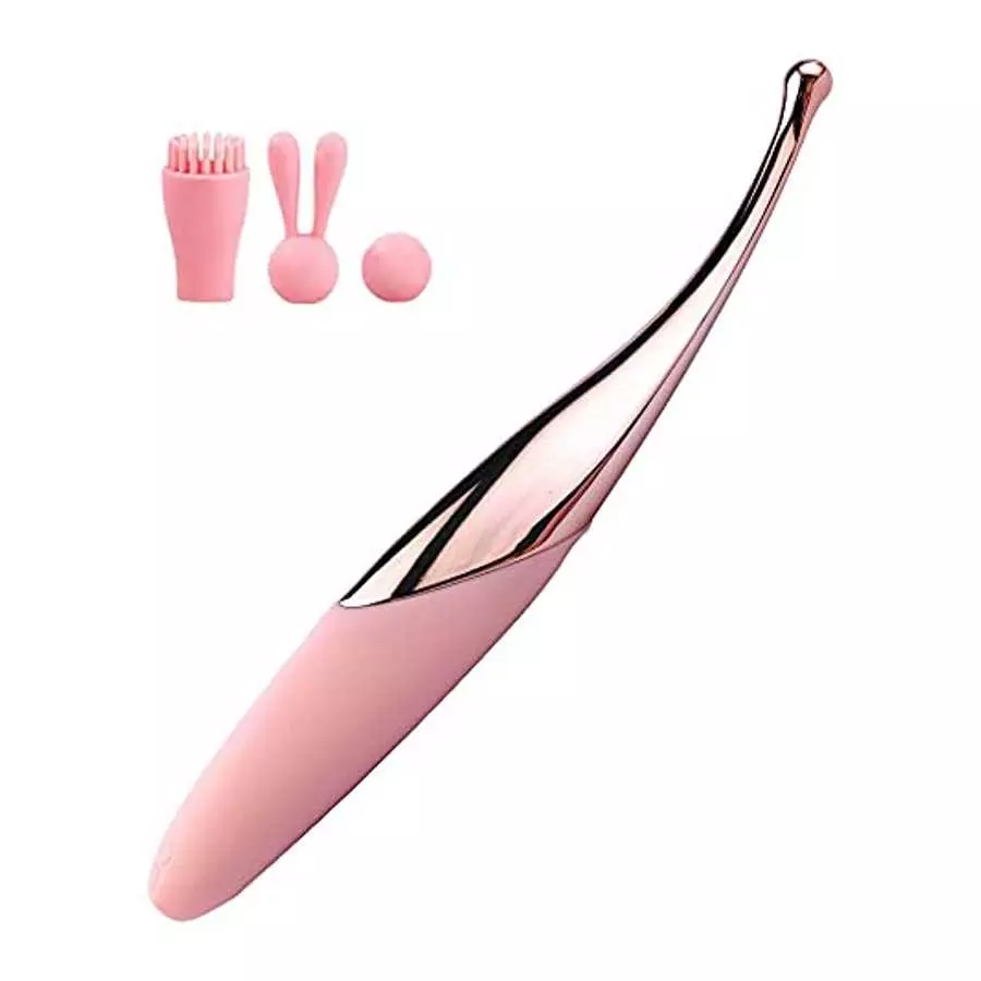 High Frequency Clitoralis Nipple Vibrator, Powerful Clit Vaginal G spot Stimulator for Quick Orgasm, Rechargeable Waterproof Sil High Frequency Clitoralis Nipple Vibrator, Powerful Clit Vaginal G spot Stimulator for Quick Orgasm, Rechargeable Waterproof Sil