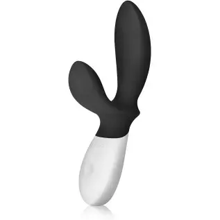 LELO Loki Wave Prostate Toy Anal Plug for Men Male Sex Toys with Wavemotion Technology, Obsidian Black