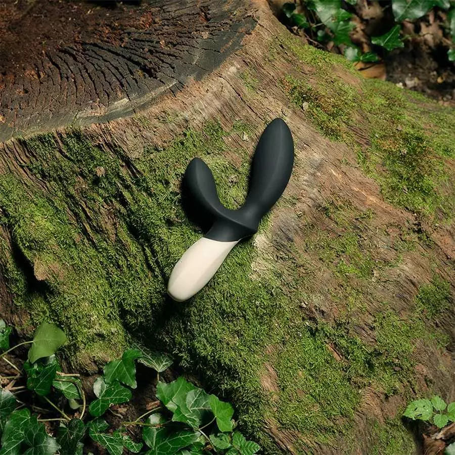 LELO Loki Wave Prostate Toy Anal Plug for Men Male Sex Toys with Wavemotion Technology, Obsidian Black