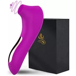Clitoral Toy Vibrator for Women, Nipples Sucking Licking Vibrators 10 Modes, G Spot Vibrator Sensory Toys Women, Tongue Clit Toy