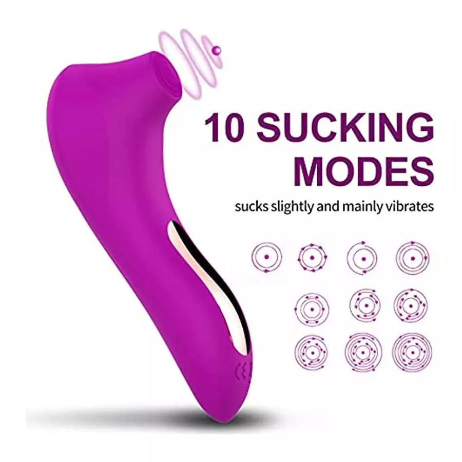 Clitoral Toy Vibrator for Women, Nipples Sucking Licking Vibrators 10 Modes, G Spot Vibrator Sensory Toys Women, Tongue Clit Toy