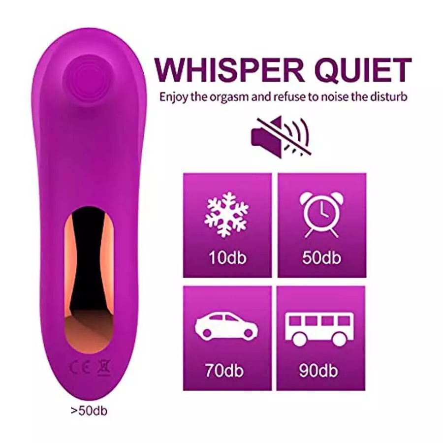 Clitoral Toy Vibrator for Women, Nipples Sucking Licking Vibrators 10 Modes, G Spot Vibrator Sensory Toys Women, Tongue Clit Toy