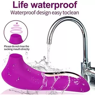 Clitoral Toy Vibrator for Women, Nipples Sucking Licking Vibrators 10 Modes, G Spot Vibrator Sensory Toys Women, Tongue Clit Toy Clitoral Toy Vibrator for Women, Nipples Sucking Licking Vibrators 10 Modes, G Spot Vibrator Sensory Toys Women, Tongue Clit Toy