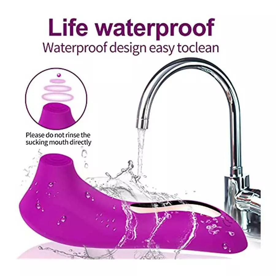 Clitoral Toy Vibrator for Women, Nipples Sucking Licking Vibrators 10 Modes, G Spot Vibrator Sensory Toys Women, Tongue Clit Toy